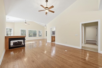 Nestled on a beautifully manicured corner lot along the 10th tee on Heritage Club in South Carolina - for sale on GolfHomes.com, golf home, golf lot