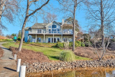 Gorgeous waterfront home in Contentment Island on Smith Mountain on Waters Edge Country Club in Virginia - for sale on GolfHomes.com, golf home, golf lot