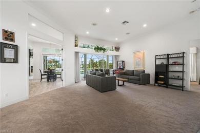 Stunning and immaculately kept, this spacious 3-bedroom plus den on Olde Hickory Golf and Country Club in Florida - for sale on GolfHomes.com, golf home, golf lot