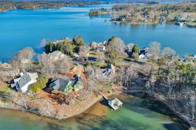 Gorgeous waterfront home in Contentment Island on Smith Mountain on Waters Edge Country Club in Virginia - for sale on GolfHomes.com, golf home, golf lot