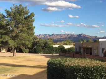 Amazing golf course and mountain views from this lovely 2 bed 2 on Country Club of Green Valley in Arizona - for sale on GolfHomes.com, golf home, golf lot