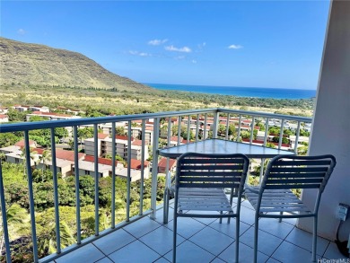 Situated in the highly sought-after and rarely available 1-stack on Makaha Valley Country Club in Hawaii - for sale on GolfHomes.com, golf home, golf lot