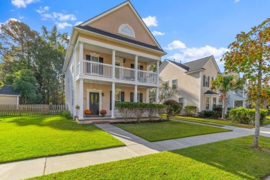 Welcome to this charming Charleston-style home, showcasing on Charleston National Golf Club in South Carolina - for sale on GolfHomes.com, golf home, golf lot