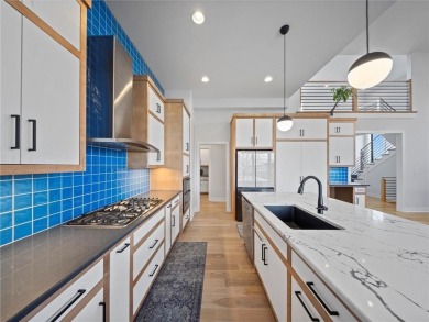 This beautiful custom-built 1.5-story home in WaterCrest Landing on Falcon Ridge Golf Course in Kansas - for sale on GolfHomes.com, golf home, golf lot