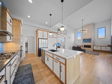 This beautiful custom-built 1.5-story home in WaterCrest Landing on Falcon Ridge Golf Course in Kansas - for sale on GolfHomes.com, golf home, golf lot