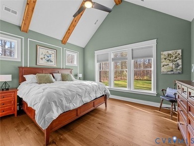 This 2022 Clay Street Builders Parade of Homes award-winning on Lake Chesdin Golfers Club in Virginia - for sale on GolfHomes.com, golf home, golf lot