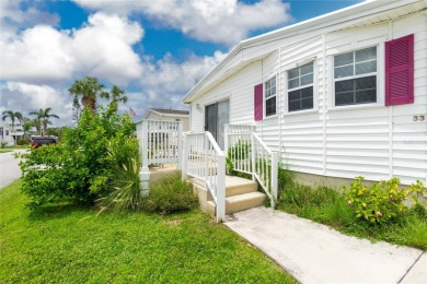 This cute and charming 2 bedroom, 2 bath manufactured home is on Maple Leaf Golf and Country Club in Florida - for sale on GolfHomes.com, golf home, golf lot