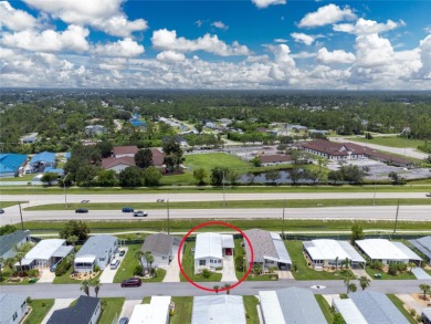 This cute and charming 2 bedroom, 2 bath manufactured home is on Maple Leaf Golf and Country Club in Florida - for sale on GolfHomes.com, golf home, golf lot