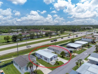 This cute and charming 2 bedroom, 2 bath manufactured home is on Maple Leaf Golf and Country Club in Florida - for sale on GolfHomes.com, golf home, golf lot