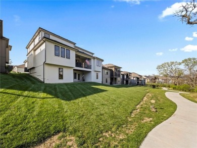 This beautiful custom-built 1.5-story home in WaterCrest Landing on Falcon Ridge Golf Course in Kansas - for sale on GolfHomes.com, golf home, golf lot