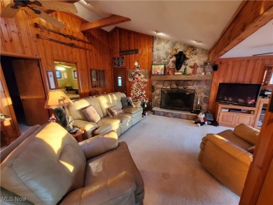 This spectacular Lake View Cabin is located in the Heart of on Pleasant Hill Golf Course in Ohio - for sale on GolfHomes.com, golf home, golf lot