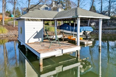 Gorgeous waterfront home in Contentment Island on Smith Mountain on Waters Edge Country Club in Virginia - for sale on GolfHomes.com, golf home, golf lot