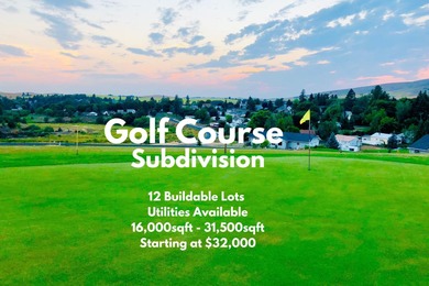 This Golf Course Subdivision is an excellent opportunity for on Tekoa Golf Club in Washington - for sale on GolfHomes.com, golf home, golf lot