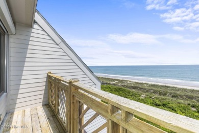 Welcome to this beautifully updated, oceanfront, 4-bedroom on The Country Club of the Crystal Coast in North Carolina - for sale on GolfHomes.com, golf home, golf lot