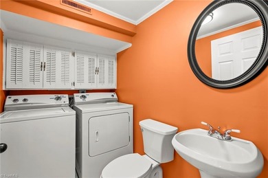 Beautifully updated and filled with natural light, this 2 bed, 2 on Bermuda Run Country Club in North Carolina - for sale on GolfHomes.com, golf home, golf lot