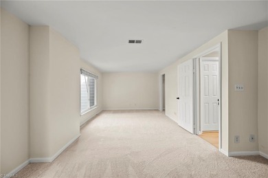 Beautifully updated and filled with natural light, this 2 bed, 2 on Bermuda Run Country Club in North Carolina - for sale on GolfHomes.com, golf home, golf lot