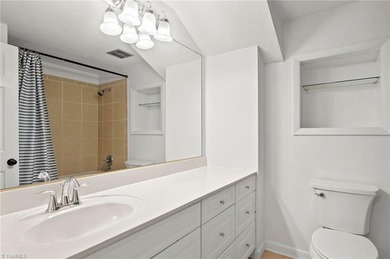 Beautifully updated and filled with natural light, this 2 bed, 2 on Bermuda Run Country Club in North Carolina - for sale on GolfHomes.com, golf home, golf lot