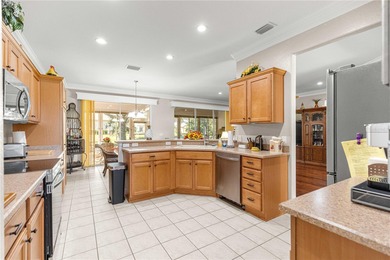 Welcome home to this beautifully maintained 3/2, Hanover floor on Eagle Ridge At Spruce Creek Country Club in Florida - for sale on GolfHomes.com, golf home, golf lot
