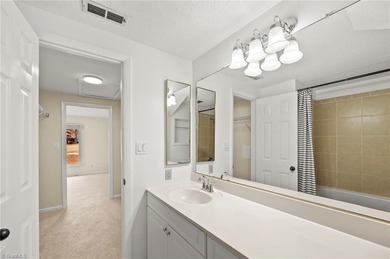 Beautifully updated and filled with natural light, this 2 bed, 2 on Bermuda Run Country Club in North Carolina - for sale on GolfHomes.com, golf home, golf lot