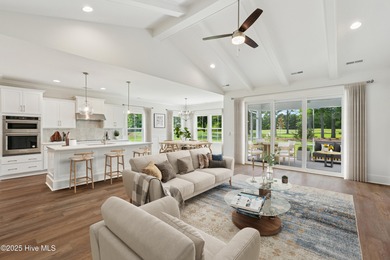 Discover the Skiff, a beautiful new Logan Home, located in on Sea Trail Golf Resort in North Carolina - for sale on GolfHomes.com, golf home, golf lot