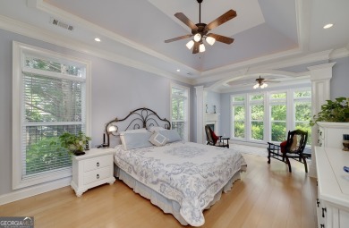Beautifully kept and upgraded! Enter the soaring two story foyer on Eagles Landing Country Club in Georgia - for sale on GolfHomes.com, golf home, golf lot