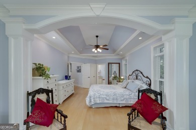 Beautifully kept and upgraded! Enter the soaring two story foyer on Eagles Landing Country Club in Georgia - for sale on GolfHomes.com, golf home, golf lot