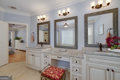 Beautifully kept and upgraded! Enter the soaring two story foyer on Eagles Landing Country Club in Georgia - for sale on GolfHomes.com, golf home, golf lot