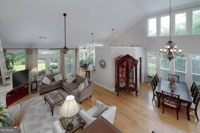 Beautifully kept and upgraded! Enter the soaring two story foyer on Eagles Landing Country Club in Georgia - for sale on GolfHomes.com, golf home, golf lot