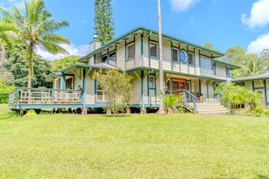 This stunning Kalihiwai Ridge custom home was built with on Princeville Golf Resort in Hawaii - for sale on GolfHomes.com, golf home, golf lot