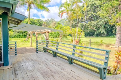 This stunning Kalihiwai Ridge custom home was built with on Princeville Golf Resort in Hawaii - for sale on GolfHomes.com, golf home, golf lot