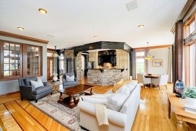 Welcome to an extraordinary 5-bedroom, 5.5-bath masterpiece on Hickory Stick Golf Club in Indiana - for sale on GolfHomes.com, golf home, golf lot