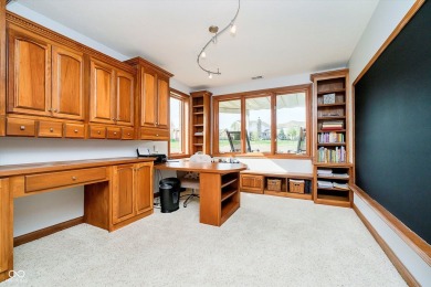 Welcome to an extraordinary 5-bedroom, 5.5-bath masterpiece on Hickory Stick Golf Club in Indiana - for sale on GolfHomes.com, golf home, golf lot