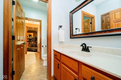 Welcome to an extraordinary 5-bedroom, 5.5-bath masterpiece on Hickory Stick Golf Club in Indiana - for sale on GolfHomes.com, golf home, golf lot