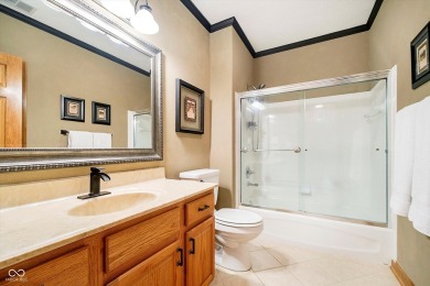 Welcome to an extraordinary 5-bedroom, 5.5-bath masterpiece on Hickory Stick Golf Club in Indiana - for sale on GolfHomes.com, golf home, golf lot