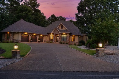 Stunning Granada Golf Front Home with winter views of Lake on Granada Golf Course in Arkansas - for sale on GolfHomes.com, golf home, golf lot