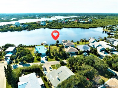 Unique Beachside Navigable Saltwater Lakefront Lot With 60' On on Ocean Palm Golf Course in Florida - for sale on GolfHomes.com, golf home, golf lot