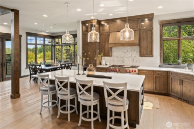 Exquisite Swiftwater Custom Home overlooking the 10th hole of on Suncadia Resort in Washington - for sale on GolfHomes.com, golf home, golf lot