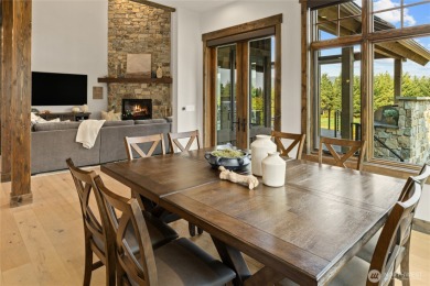 Exquisite Swiftwater Custom Home overlooking the 10th hole of on Suncadia Resort in Washington - for sale on GolfHomes.com, golf home, golf lot