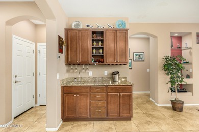 LIVE THE GOOD LIFE!! Welcome to this stunning Hideaway model on Poston Butte Golf Club in Arizona - for sale on GolfHomes.com, golf home, golf lot