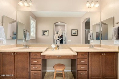 LIVE THE GOOD LIFE!! Welcome to this stunning Hideaway model on Poston Butte Golf Club in Arizona - for sale on GolfHomes.com, golf home, golf lot