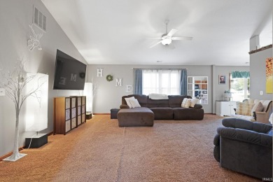 Welcome to this beautifully maintained 3-bedroom, 2-bathroom on Bridgewater Golf Club in Indiana - for sale on GolfHomes.com, golf home, golf lot