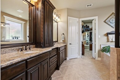 Gorgeous Custom One-Story Home in a gated Country Club Community on The Golf Club at Resort Eagle Mountain Lake in Texas - for sale on GolfHomes.com, golf home, golf lot