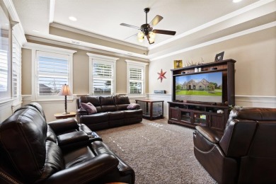 Gorgeous Custom One-Story Home in a gated Country Club Community on The Golf Club at Resort Eagle Mountain Lake in Texas - for sale on GolfHomes.com, golf home, golf lot