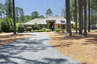 Lovely golf front home located in Pinewild that features mostly on Pinewild Country Club of Pinehurst in North Carolina - for sale on GolfHomes.com, golf home, golf lot