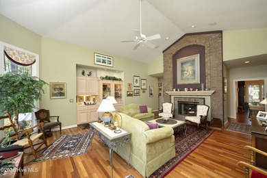 Lovely golf front home located in Pinewild that features mostly on Pinewild Country Club of Pinehurst in North Carolina - for sale on GolfHomes.com, golf home, golf lot