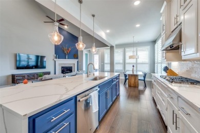 STUNNING Highland built home nestled in lakeside & golf resort on The Tribute At the Colony in Texas - for sale on GolfHomes.com, golf home, golf lot