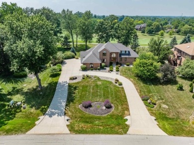 Perched on a premium .71-acre lot with breathtaking Sycamore on Sycamore Hills Golf Club in Indiana - for sale on GolfHomes.com, golf home, golf lot
