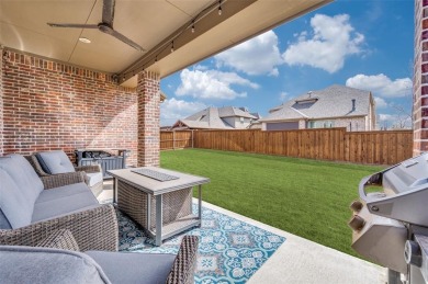 STUNNING Highland built home nestled in lakeside & golf resort on The Tribute At the Colony in Texas - for sale on GolfHomes.com, golf home, golf lot