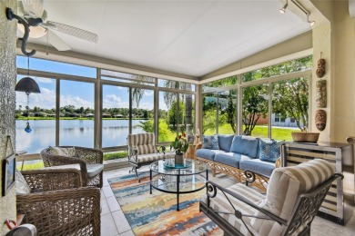 Stunning WATERFRONT Savoy model with breathtaking direct sight on Stonegate Golf Club in Florida - for sale on GolfHomes.com, golf home, golf lot