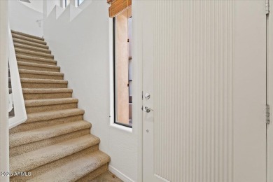 Discover elevated desert living in this gently lived-in on Las Sendas Golf Club in Arizona - for sale on GolfHomes.com, golf home, golf lot